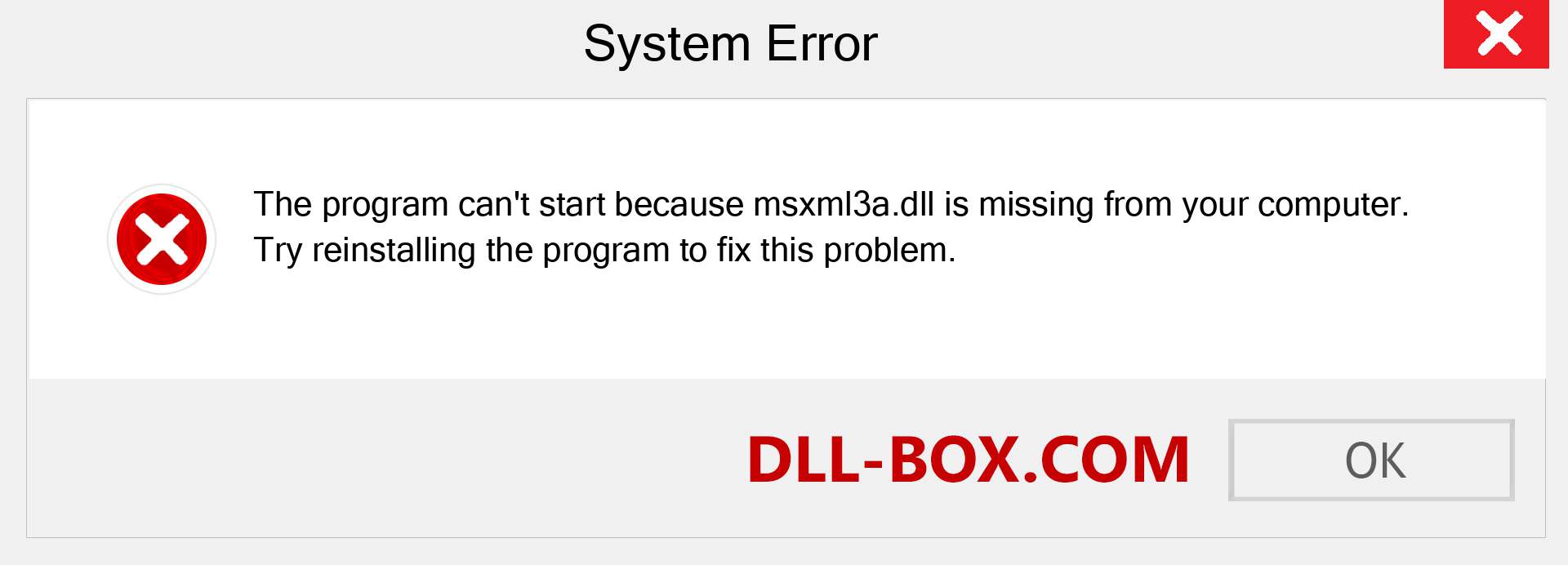  msxml3a.dll file is missing?. Download for Windows 7, 8, 10 - Fix  msxml3a dll Missing Error on Windows, photos, images